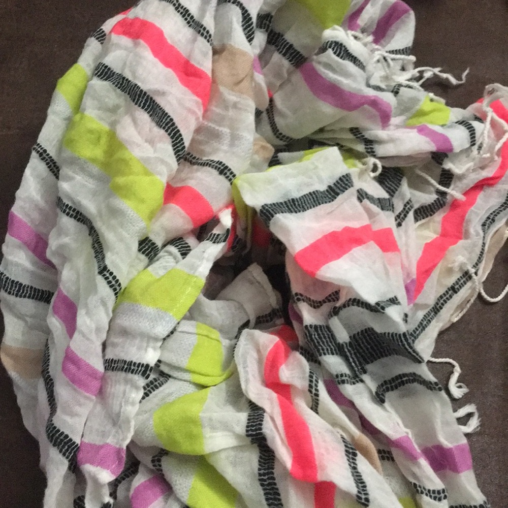 Multi colored scarf